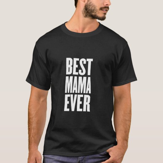 Beste mama ooit t-shirt (Voorkant)