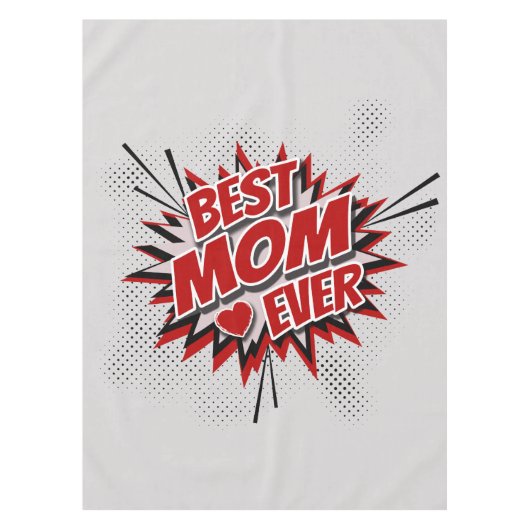 Beste mama ooit tafelkleed (Voorkant)