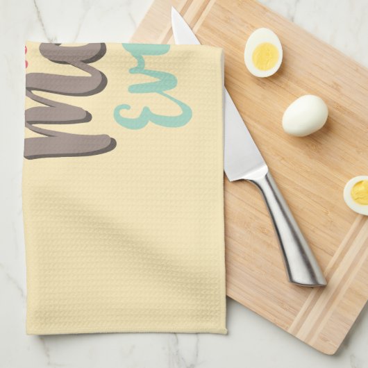 Beste mama ooit theedoek (Quarter Fold)