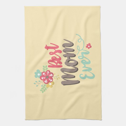 Beste mama ooit theedoek (Verticaal)