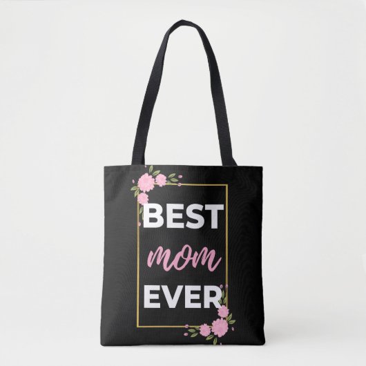 Beste mama ooit tote bag (Voorkant)
