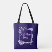 Beste mama ooit tote bag (Achterkant)