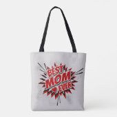 Beste mama ooit tote bag (Achterkant)