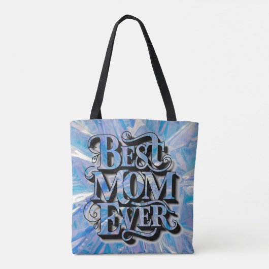 Beste mama ooit tote bag (Achterkant)