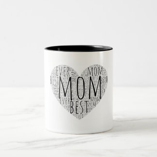 Beste mama ooit tweekleurige koffiemok