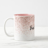 Beste mama ooit tweekleurige koffiemok (Links)