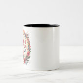 Beste mama ooit tweekleurige koffiemok (Center)