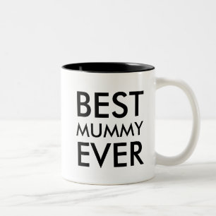 Beste mama ooit   Valentijnsdag Cadeau Tweekleurige Koffiemok