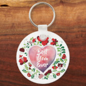 Beste mama ooit, Verjaardag- Moederdag Gift Sleutelhanger (Voorkant)