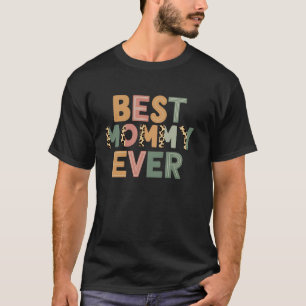 Beste mama ooit voor tante Leopard  Moeders T-shirt