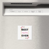 Beste mama ooit zwart magneet (Insitu (Vaatwasser))