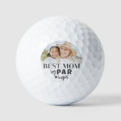 Beste mama op foto golfballen (Voorkant)