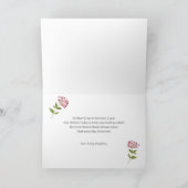 Beste mama past foto-gedicht Moederdag aan Kaart (Binnen)