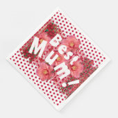 Beste mama! servet (Hoek)