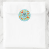 Beste mama sinds Waterverf Floral Stickers (Tas)