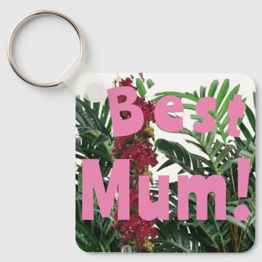 Beste mama! sleutelhanger (Voorkant)