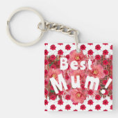 Beste mama! sleutelhanger (Voorkant)