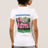 Beste mama! t-shirt (Achterkant)