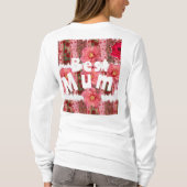 beste mama! t-shirt (Achterkant)