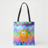 Beste mama! tote bag (Voorkant)