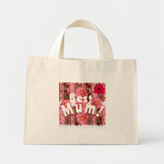beste mama! Tote bag (Voorkant)