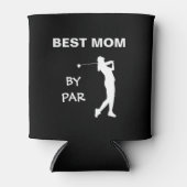 Beste mama van Par Golf Mam Golfer Moederdag Blikjeskoeler (Voorkant)