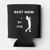 Beste mama van Par Golf Mam Golfer Moederdag Blikjeskoeler (Achterkant)
