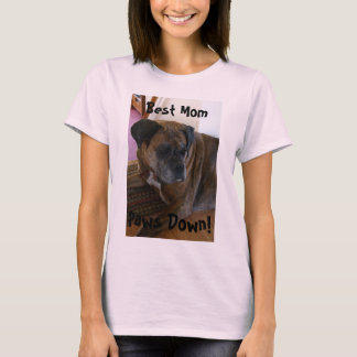 Beste mama, zwaait neer! t-shirt