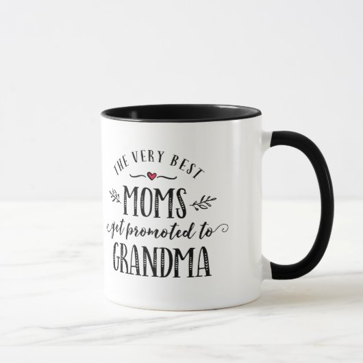 Beste mama's worden gepromoot naar GRANDMA-Mok Mok (Rechts)