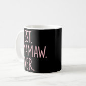 Beste Mamaw ooit Koffiemok (Voorkant links)