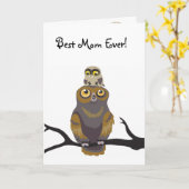 Beste Mamma ooit! De Kaart van het Moederdag van (Gele Bloem)