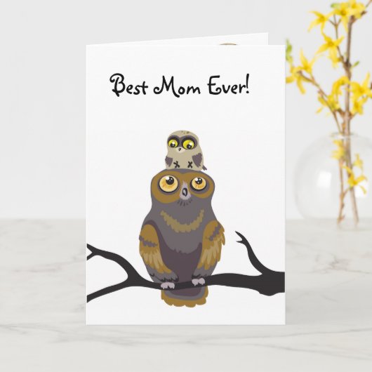 Beste Mamma ooit! De Kaart van het Moederdag van (Gele Bloem)