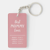 Beste Mamma Ooit Foto Collage Sleutelhanger (achterkant)