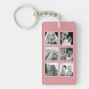 Beste Mamma Ooit Foto Collage Sleutelhanger