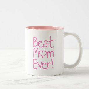 Beste Mamma ooit! Gepersonaliseerd Tweekleurige Koffiemok