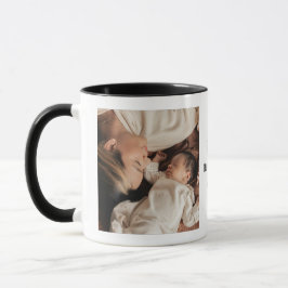 Beste mammamok met twee foto's mok