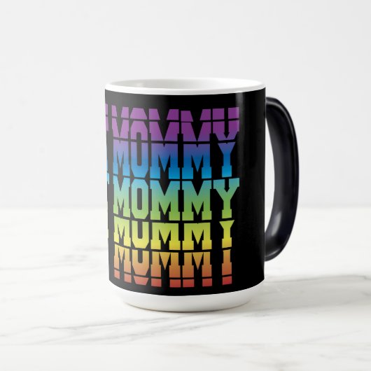 Beste Mammie, Moederdag Magische Mok (Voorkant rechts)