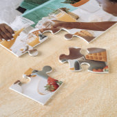 Beste mammie ooit foto collage Moederdag cadeau Legpuzzel (Zijkant)