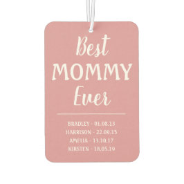 Beste mammie ooit fotocollage luchtverfrisser