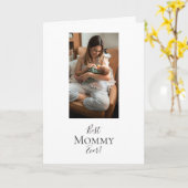 Beste mammie ooit! kaart (Gele Bloem)