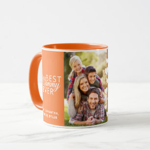Beste mammie ooit Oranje - gepersonaliseerde twee  Mok