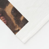 Beste mammie ooit Typografie Red Hearts 5 Foto's Fleece Deken (Hoek)