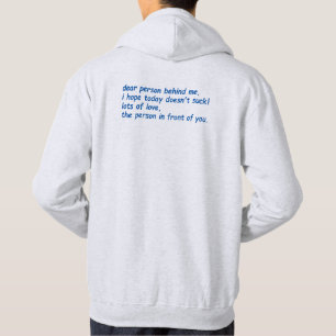 beste man achter me hoodie