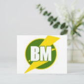 Beste man B/M Briefkaart (Staand voorkant)