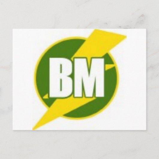 Beste man B/M Briefkaart (Voorkant)