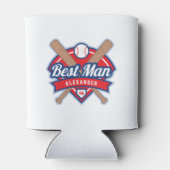 Beste Man Baseball Foam Koelbox Blikjeskoeler (Achterkant)