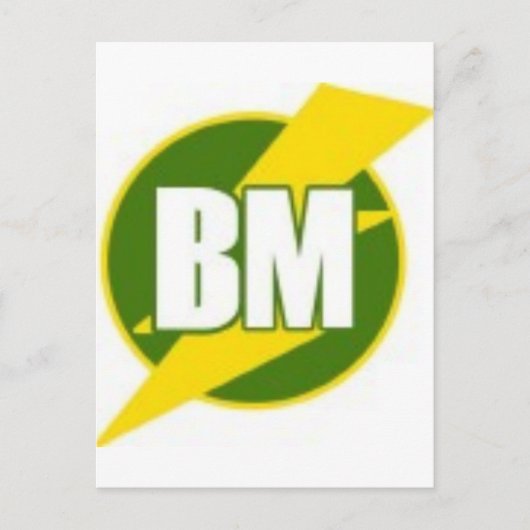 Beste man (BM) Briefkaart (Voorkant)