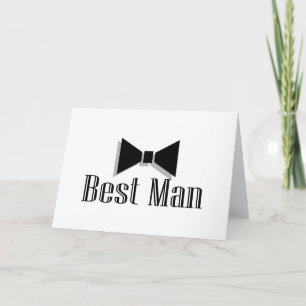 Beste man (Bow Stropdas 2) Kaart
