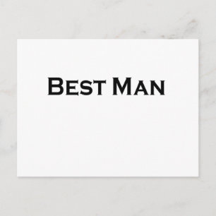 beste man briefkaart