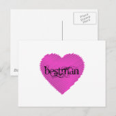 Beste man briefkaart (Voorkant / Achterkant)